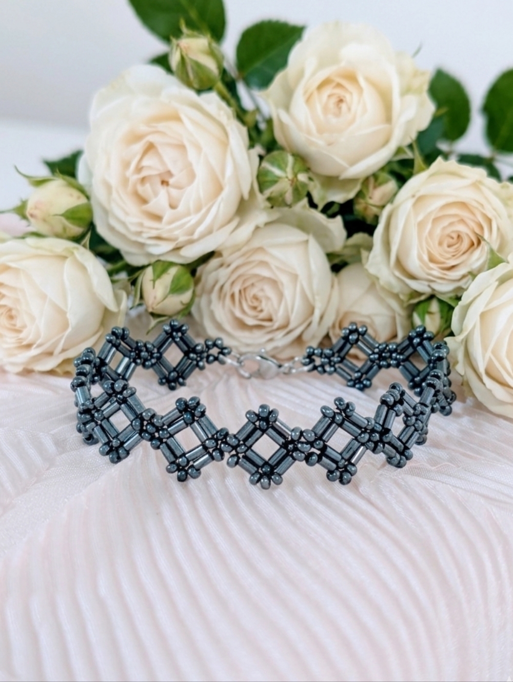 Czech Glass Beaded Bracelet